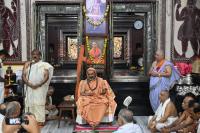 HH Swamiji arrival, Ashirvachana at Shri Mahaganapathy Mahamaya Temple (6 Sep 2025)